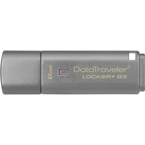 LA 8GB USB 3.0 DT LOCKER+ G3 W/AUTOMATIC DATA SECURITY
