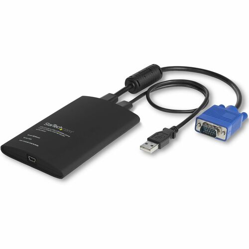 StarTech.com USB Crash Cart Adapter, Portables KVM Adapter, Laptop KVM Konsole für Headless Geräte/Server/ATM/POS/Embeded 