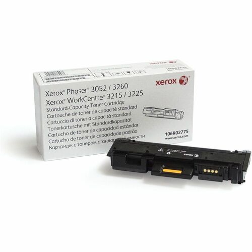 Cartouche toner D'origine Xerox Standard Rendement Laser - Noir - Laser - Rendement Standard