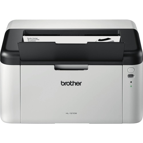 Imprimante laser Bureau Brother HL HL-1210W - Monochrome - Impression 20 ppm Mono - 2400 x 600 dpi - Recto/Verso Manuel - 
