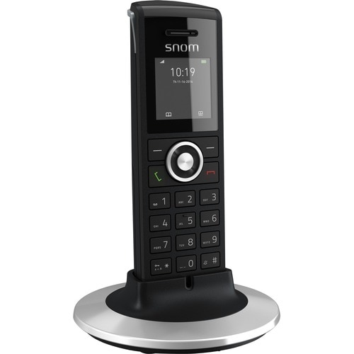 Snom M25 Handset - Schwarz - Schnurlos - DECT - 50 Phone Book/Directory Memory - Headset-Anschluss - 7 Stunde(n) Battery T