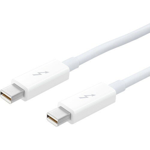 Apple Thunderbolt Audio/Video/Data Transfer Cable - 6.60 ft Thunderbolt AV/Data Transfer Cable for Audio/Video Device, iMa