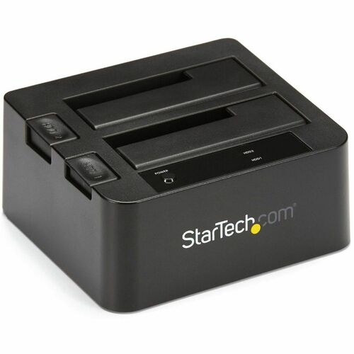 StarTech.com Station d'accueil USB 3.1 (10 Gb/s) pour 2 disques durs SATA de 2,5 / 3,5 pouces - 2 x Disque dure supporté -