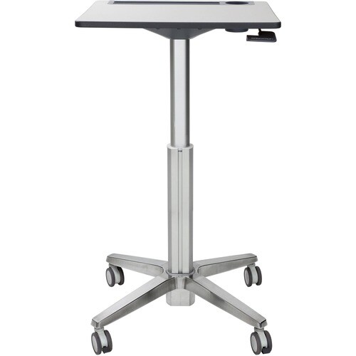 LearnFit® mobiler Steh-Sitz Tisch mit 40.6cm Höhenverstellung und 10 Jahre Garantie- Sitz-Steh-Arbeistplatz, mobiler Schre