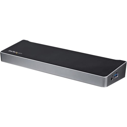 StarTech.com Triple Monitor Dockingstation für Laptops - Windows - USB 3.0 - USB Fast Charge Port - bis zu 4K - 5 x USB-Po