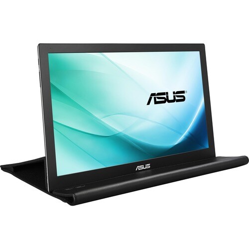 Asus MB169B+ 15.6" Full HD LED LCD Monitor - 16:9 - Silver, Black - 1920 x 1080 - 200 Nit - 14 ms