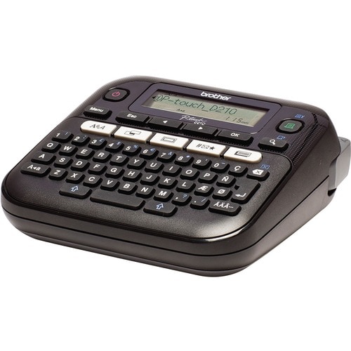 Brother P-touch PT-D210VP Elektronischer Etikettendrucker - Thermotransfer - 20 mm/s Mono - 180 dpi - Aufkleber, Klebefilm