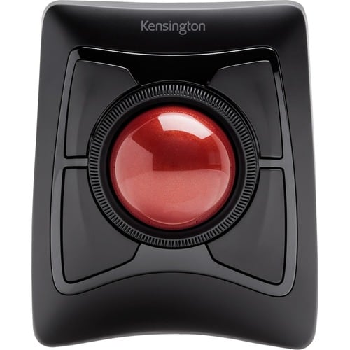 Kensington Expert Mouse Trackball - Bluetooth/Radio-Frequenz - USB - Optisch - Schwarz - Kabellos - Trackball