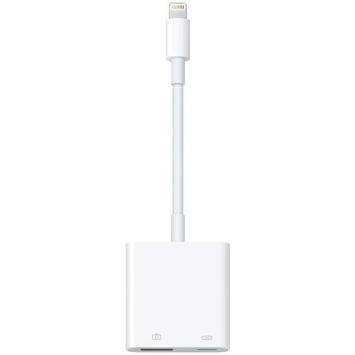 Câble pour transfert de données Apple Lightning/USB - pour iPad, Caméra - 1 - 2e bout: 1 x USB 3.0 - Female - Blanc