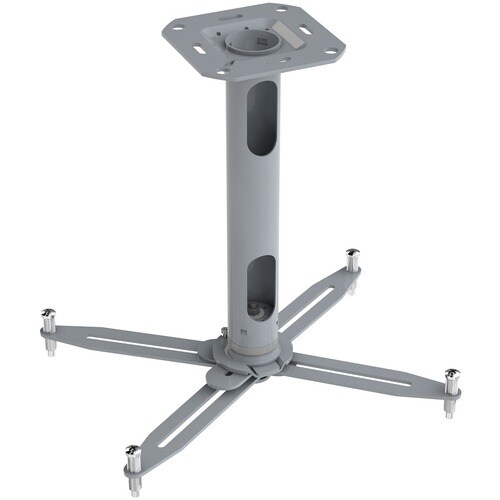 KINDERMANN Comfort2 Deckenhalterung für Projektor - Silber - max. 20 kg Traglast