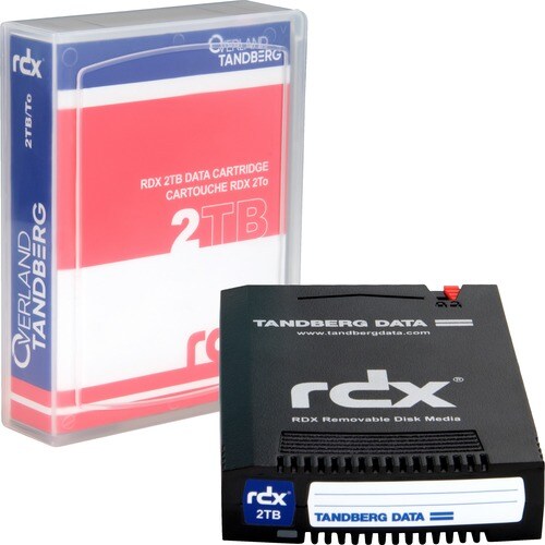 Cartouche disque dur Tandberg Data RDX QuikStor 8731-RDX Durci - Externe - 2 To - USB