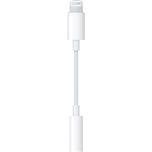 Câble audio Apple Mini-phone/Propriétaire - pour iPhone, iPad, iPod - 1 - 2e bout: 1 x Mini-phone Audio - Female - Blanc