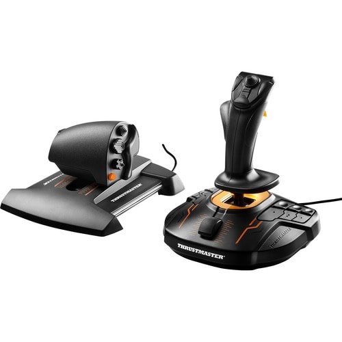Thrustmaster T.16000M FCS Hotas - Cable - PC - Orange