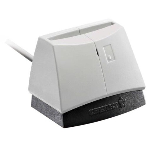 CHERRY ST-1144 Kontakt Smartcard-Lesegerät - Hellgrau, Schwarz - TAA-konform - KabelUSB 2.0