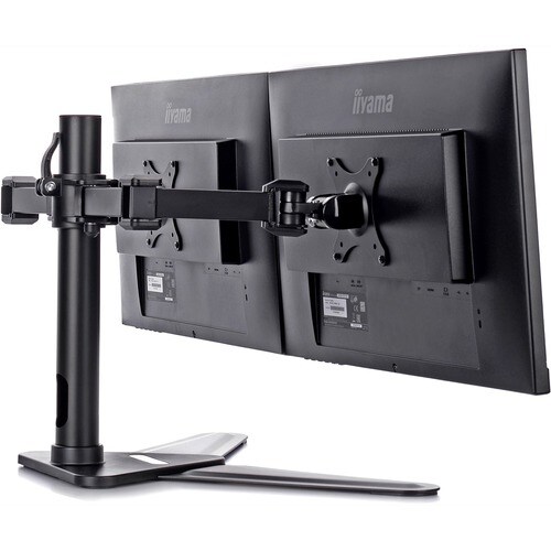 iiyama Höhenverstellbar Monitorständer - Bildschirmgröße: Bis zu 76,2 cm (30 Zoll) - 10 kg TragfähigkeitDisplay Type Suppo