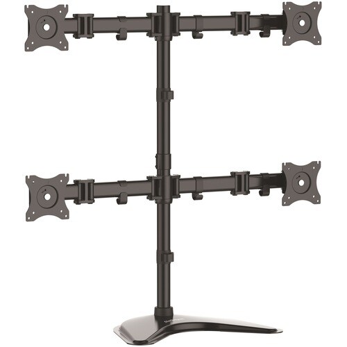 StarTech.com Vierfach-Monitorhalter - Schwenkbar - Verstellbarer 4 Monitorständer - Für VESA Monitore bis zu 27 Zoll (8 Kg