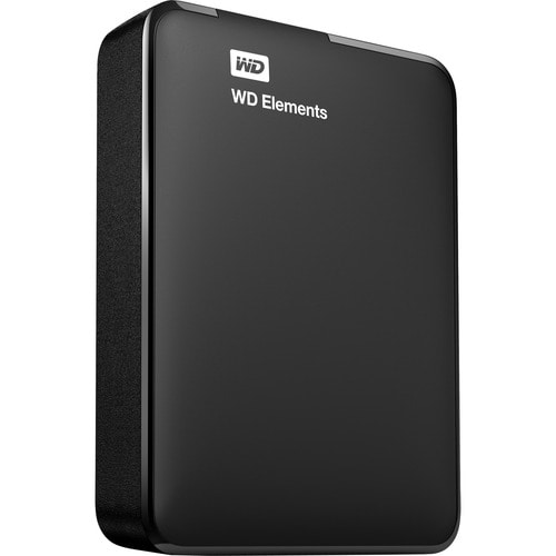 Disque dur Portable WD Elements WDBU6Y0015BBK - Externe - 1,50 To - USB 3.0 - Vente au détail