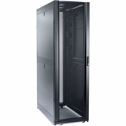 APC NetShelter SX 42U. Typ: Freistehendes Gestell, Rack-Kapazität: 42U, Höchstgewichtskapazität: 1704 kg. Gewicht: 134,1 k