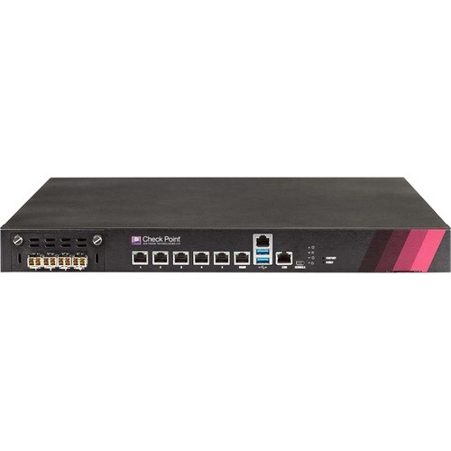 Check Point 5100 Security Gateway - 6 Port - 10/100/1000Base-T - Gigabit Ethernet - AES (128-bit) - 5 x RJ-45 - 1 Total Ex