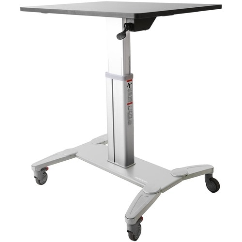 StarTech.com Mobile Workstation - Rechteck Top - Höhenverstellbar - 609,60 mm Table Top Length x 800,10 mm Table Top Width