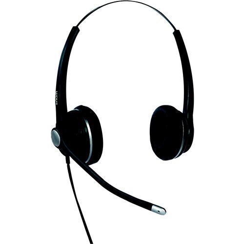 Snom A100D Kabel Kopfbügel Stereo Headset - Binaural - Ohraufliegend - 150 Hz bis 6,80 kHz Frequenzgang - 100 cm Kabel