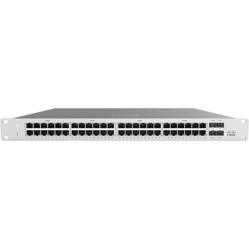 Commutateur Ethernet Meraki MS120 MS120-48-HW 48 Ports Gérable - 2 Couche supportée - Modulaire - 4 Emplacements SFP - Pai