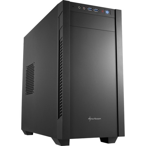 Sharkoon S1000. Formfaktor: Tower, Typ: PC, Produktfarbe: Schwarz. Platzierung der Stromversorgung: Boden. Installierte Lü