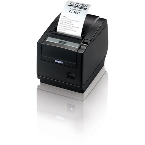 Imprimante thermique direct Citizen CT-S601II - Impression de Reçu - Monochrome - 203 dpi - 220 mm/s Mono - Réseau sans-fil