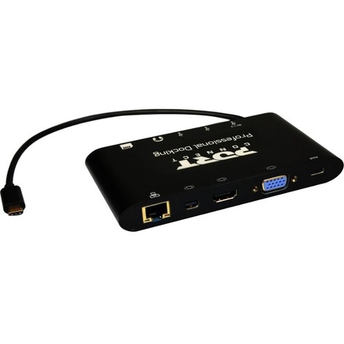 Station d'accueil Port USB Type C pour Notebook/Ordinateur de Bureau - 60 W - 4 x Ports USB - 3 xUSB 3.0 - Réseau (RJ-45) 