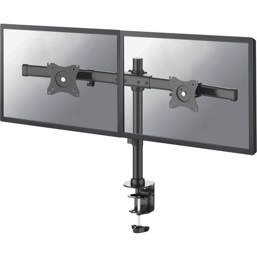 Montage de bureau Neomounts by Newstar Neomounts Pro FPMA-DCB100DBLACK pour Ecran Plat - Noir - 2 Écran(s) supportés - 68,