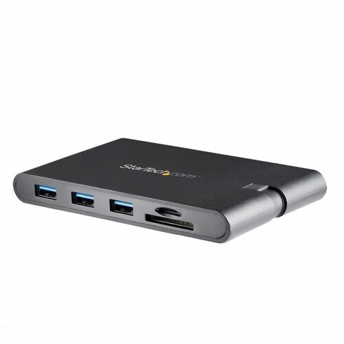 StarTech.com USB-C Multiport Adapter mit HDMI und VGA - Mac und Windows - 3x USB 3.0 - SD/ micro SD - PD 3.0 - MacBook Pro