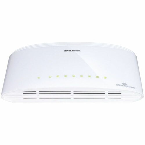 Commutateur Ethernet D-Link GigaExpress DGS-1008D 8 Ports - Gigabit Ethernet - 10Base-T, 10/100/1000Base-T - 2 Couche supp