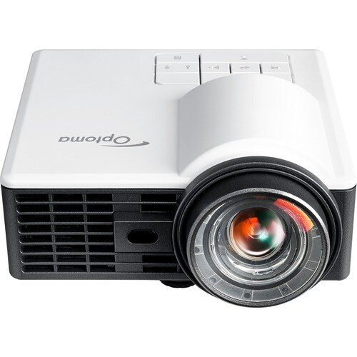 Projecteur DLP (Digital Light Processing) Optoma Ml1050st+ Objectif Focale Courte - 16:10 - 3D Ready - WXGA - Résolution 1