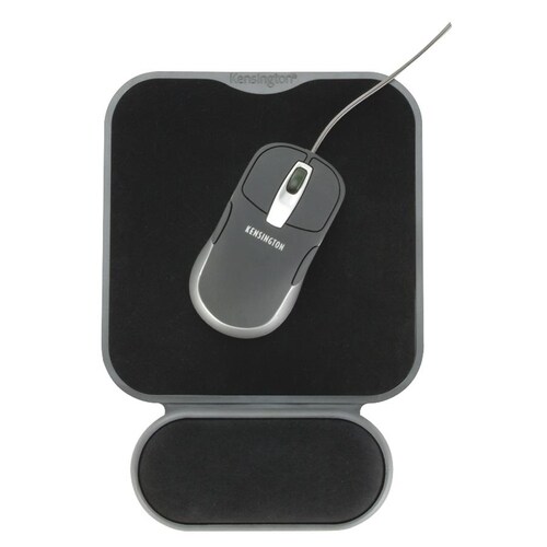 Tapis de souris Kensington 57711 - Noir - Gel, Caoutchouc - 1 Pack