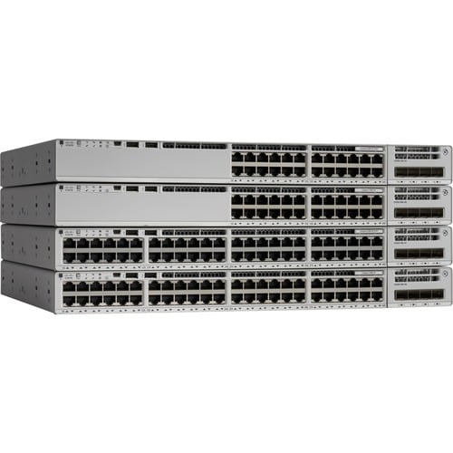 Commutateur de niveau 3 Cisco Catalyst 9200 C9200-24T 24 Ports Gérable - 3 Couche supportée - Paire torsadée