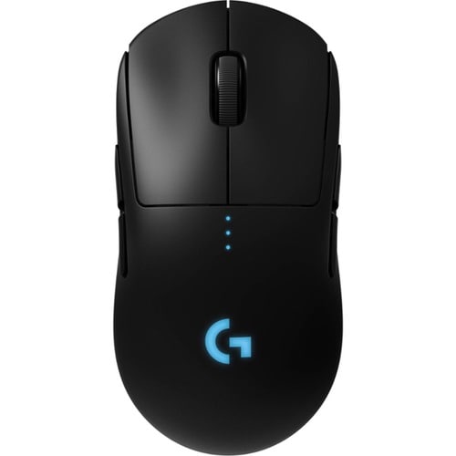 Souris de jeu Optique Logitech PRO - Wi-Fi - USB - Câble/sans fil - 16000 dpi - Symétrique