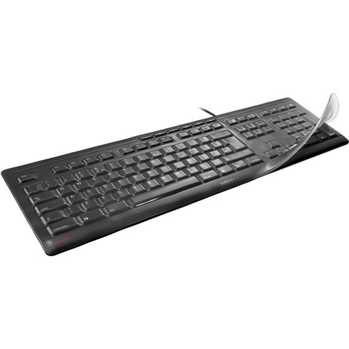 CHERRY WetEx 6155139 Haut Tastatur - Transparent - Tastatur - Staubfest, Flüssigkeitsresistent, Ablagerungsresistent