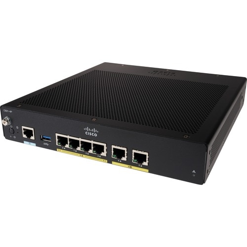 Cisco C921-4PLTEGB 1 SIM Ethernet, ADSL2, VDSL2+, Mobilfunk Modem/Wireless Router - 4G - LTE 800, LTE 2100, LTE 700, LTE 9