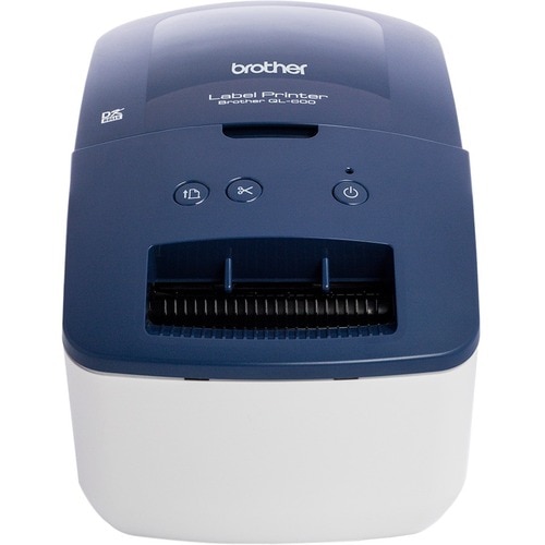 Brother QL-600B Desktop Direktthermodrucker - Monochrom - Etikettendruck - USB - 71 mm/s Monodruck - 300 x 300 dpi Druckau