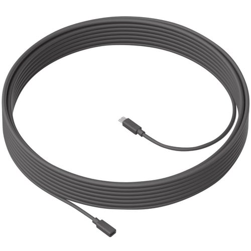Logitech 10 m Audiokabel - Cable for Audiogerät, Mikrofon - Verlängerungskabel