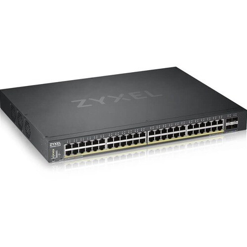 Commutateur Ethernet ZYXEL XGS1930 XGS1930-52HP 48 Ports Gérable - 2 Couche supportée - Modulaire - Paire torsadée, Fibre 