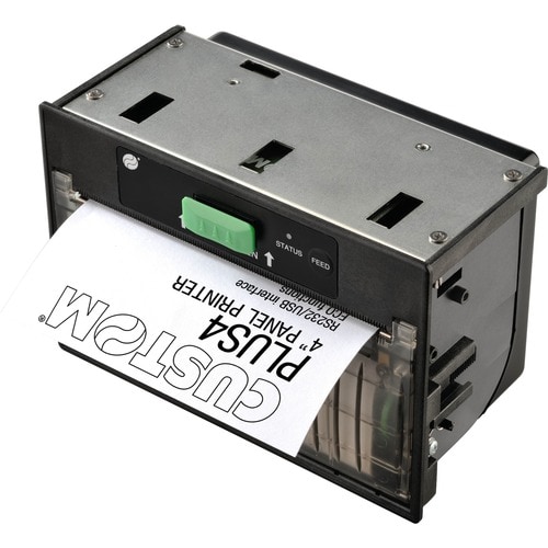 Custom PLUS4 Direktthermodrucker - Monochrom - Plattenmontage - Etikettendruck - USB - Seriell - 70 mm/s Monodruck - 204 d
