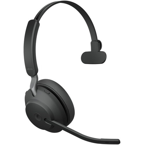 Jabra Evolve2 65 Link380 USB-A MS Mono Headset - Schwarz - Kabellos - Ohraufliegend - Bluetooth