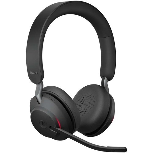 Jabra Evolve2 65 Link380 USB-A MS Stereo Headset - Schwarz - Kabellos - Ohraufliegend - Bluetooth