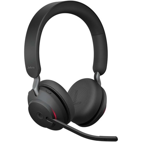Casque Jabra Evolve2 65 - Sans fil - Design Sur tête - Stéréo - Couleur Noir - Binaural - Supra-aural - Bluetooth - USB Ty