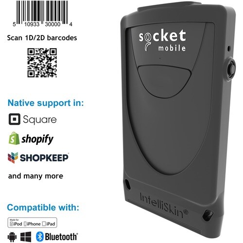 Socket Mobile DuraScan D840 Handheld Barcode-Scanner - Kabellos Konnektivität - 495 mm Scan-Abstand - 1D, 2D - LED - Bluet