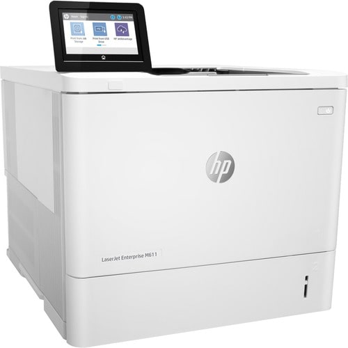 HP LaserJet Enterprise M611dn - Desktop Laserdrucker - Monochrom - 61 ppm Monodruck - 1200 x 1200 dpi Druckauflösung - Dup