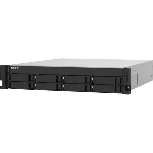QNAP TS-832PXU-4G 8 x Gesamtzahl Einschübe SAN/NAS-Speichersystem - 512 MB Größe Flash-Speicher Alpine AL-324 Quad-Core 1,