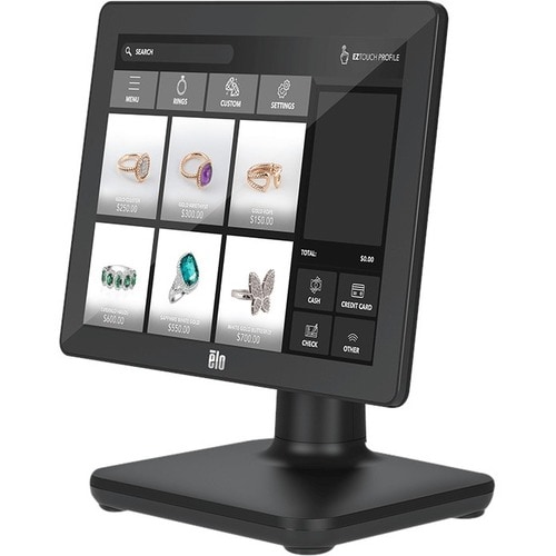 Elo EloPOS E407627 POS Terminal - Core i3 3,10 GHz - 4 GB DDR4 SDRAM 128 GB M.2/SATA - 39,6 cm (15,6 Zoll) TFT Touchscreen