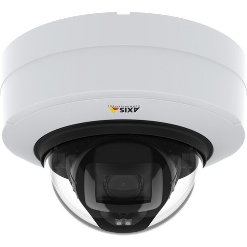 AXIS P3248-LV 4K Netzwerkkamera - Farbe - Kuppel - Weiß - 40 m Infrarot Nachtsicht - H.264, H.264 (MPEG-4 Teil 10/AVC), H.